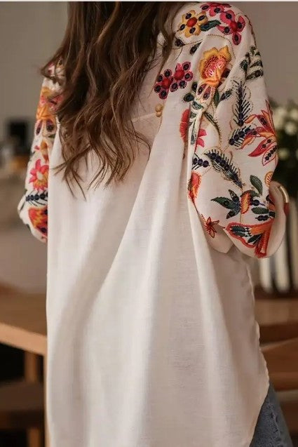 Women's Floral Digital Print Shirt