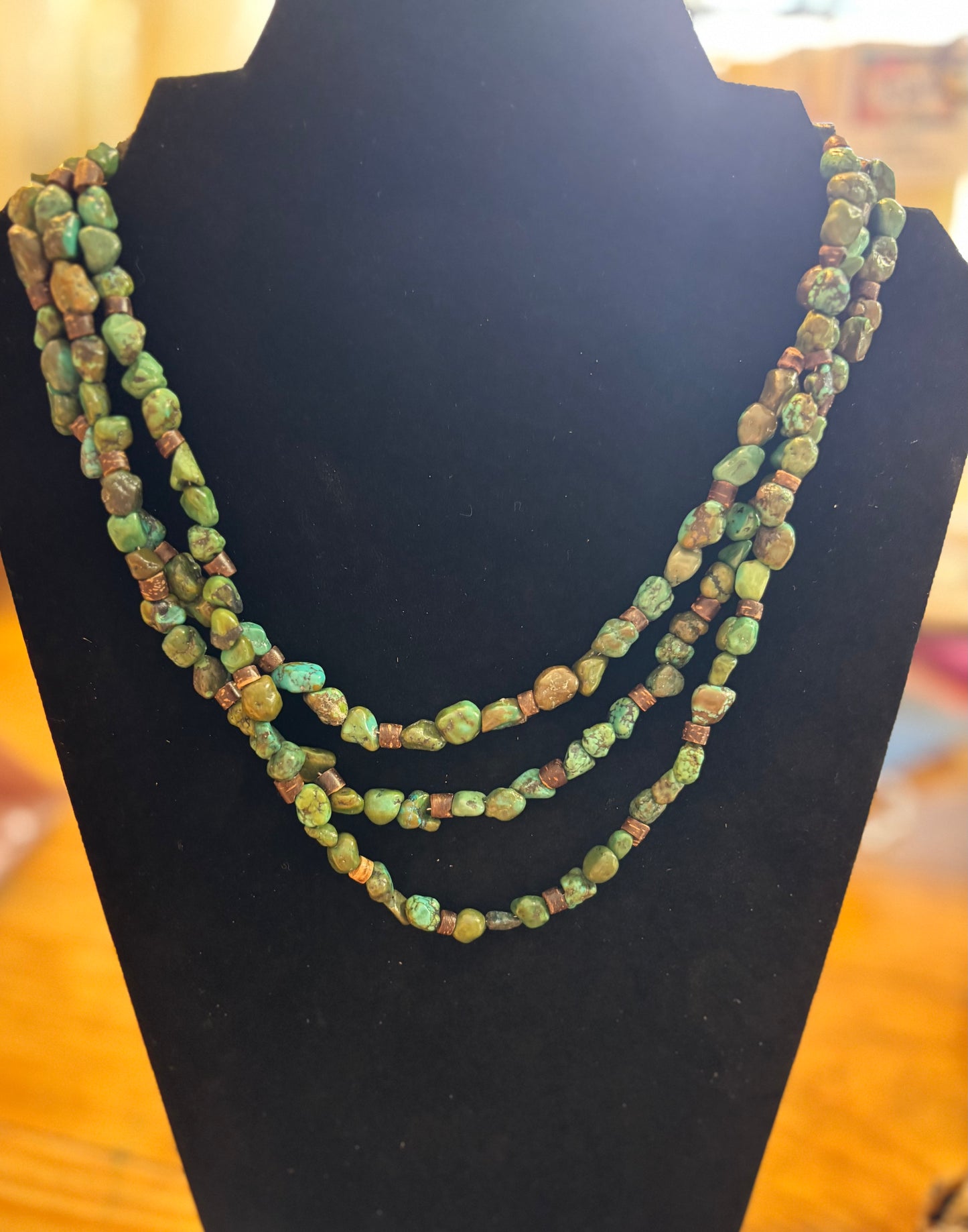 Green Turquoise triple