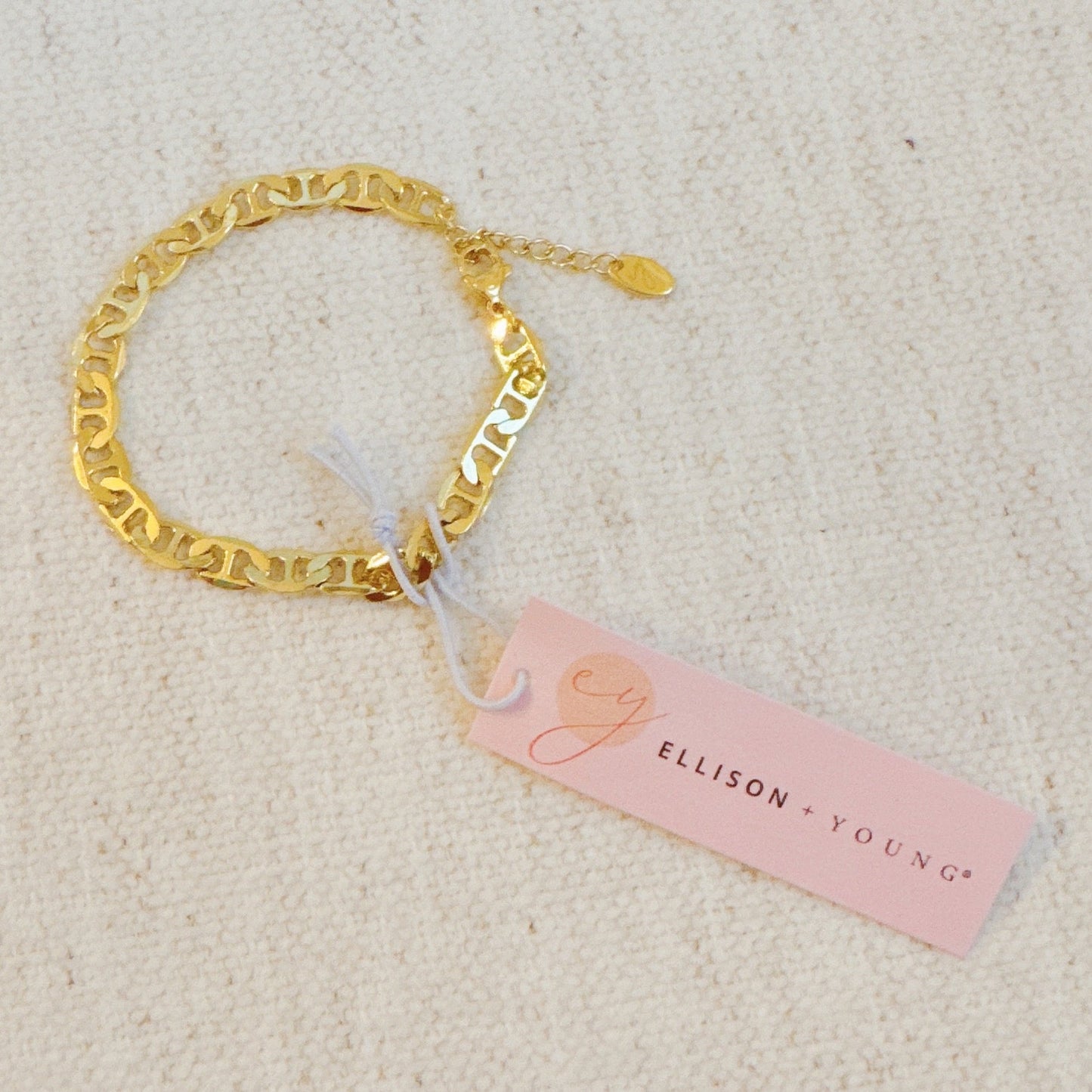 Horse Bit Linked Chain Bracelet