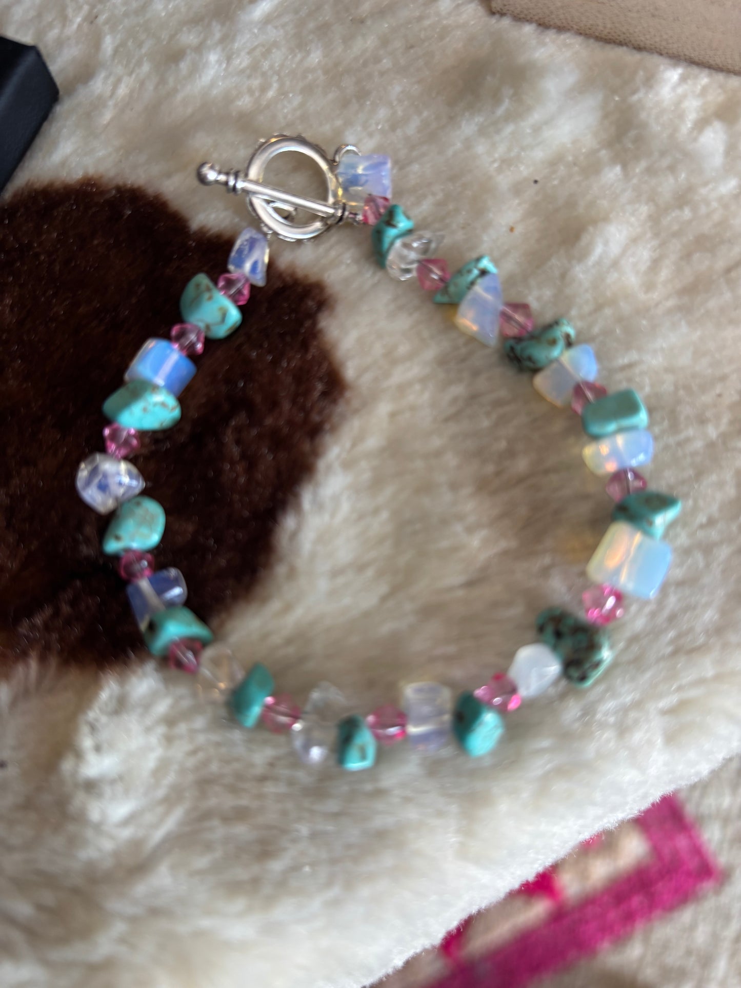 Milk beads turquoise