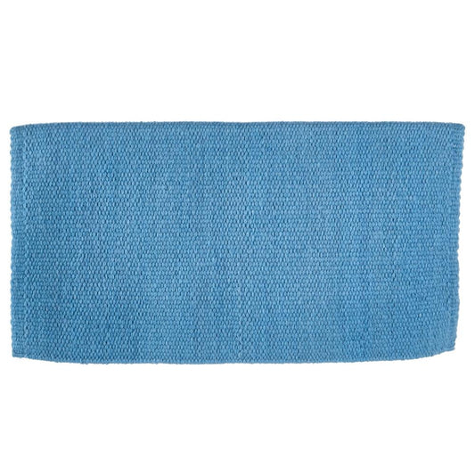 1314-99 San Juan Solid Niagara 36x34 New Zealand Wool Saddle Blanket