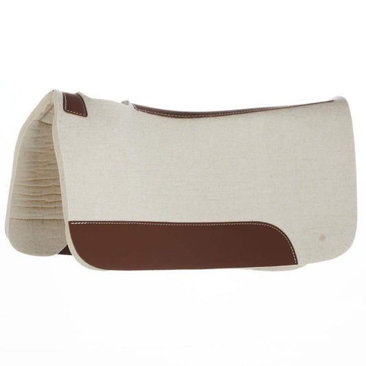 Natural 1 1 4in 31x30 Felt Roper Saddle Pad