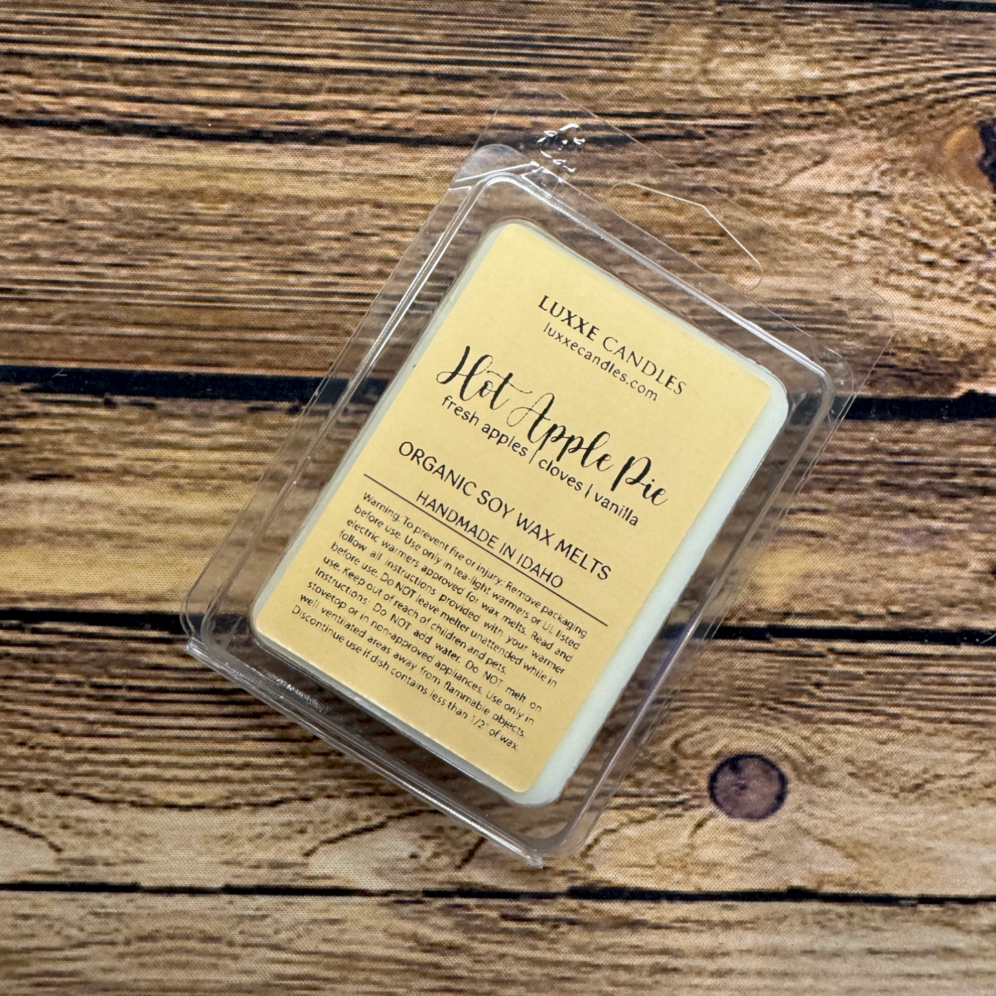 Hot Apple Pie | Organic Soy Candle