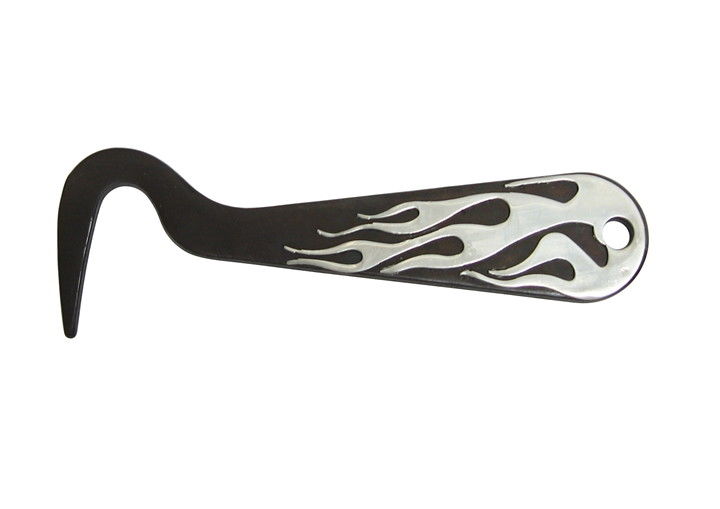 AJ Tack Antique Brown Steel Hoof Pick