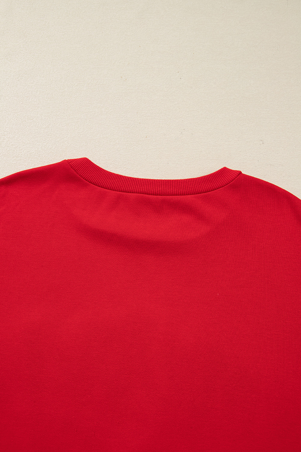 Fiery Red merry Holiday Christmas Graphic Sweatshirt