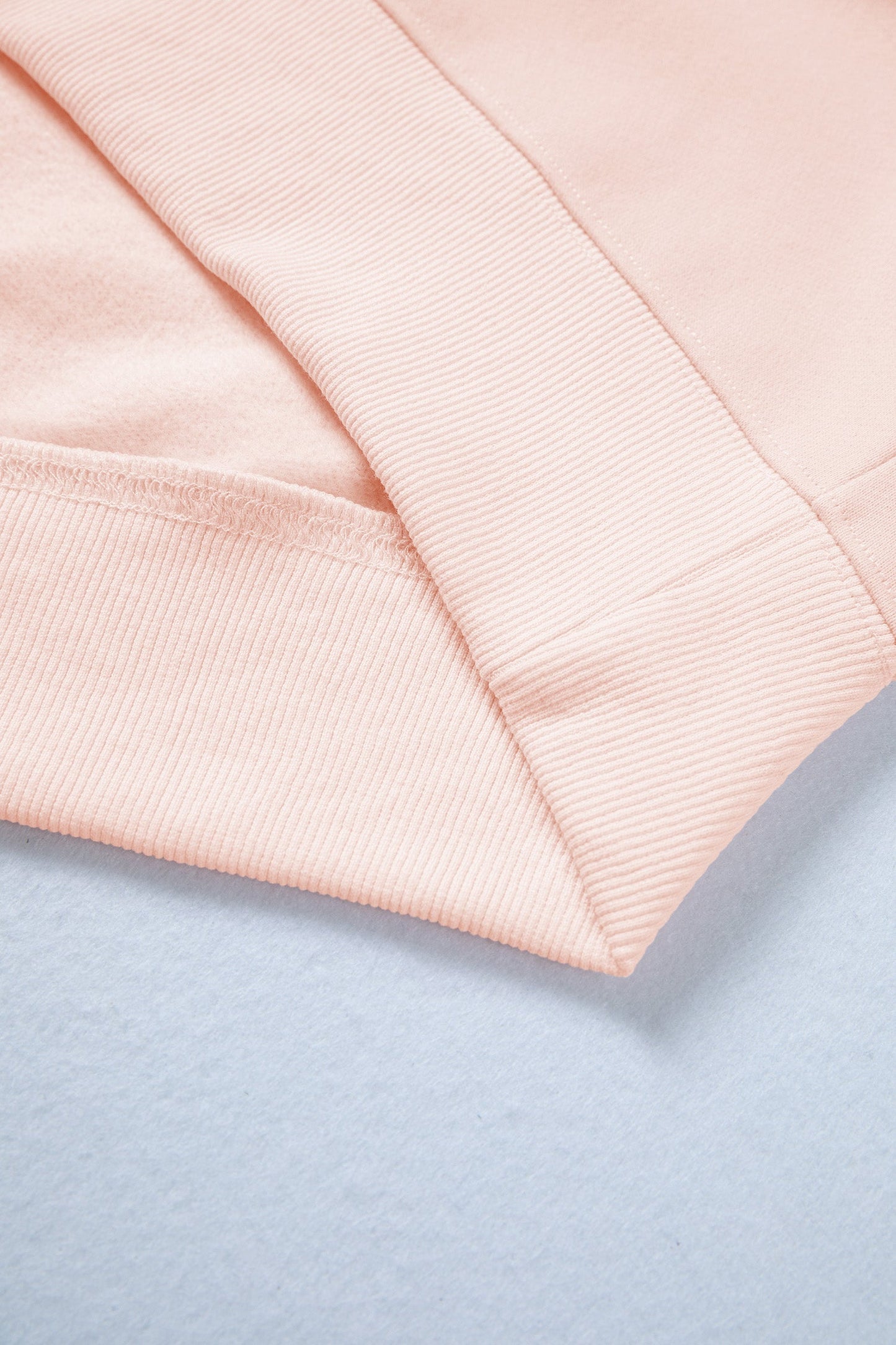 Blessed Embroidered Mock Sweatshirt