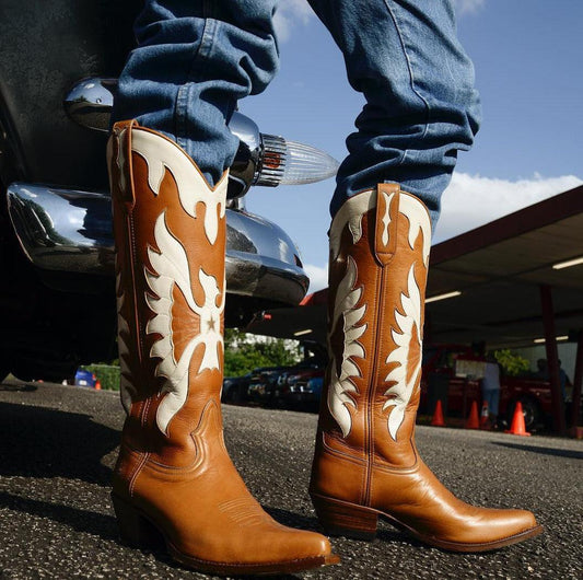 Rising Phoenix Cowgirl Boots - Stylish Cowboy Boots for Trendy Women