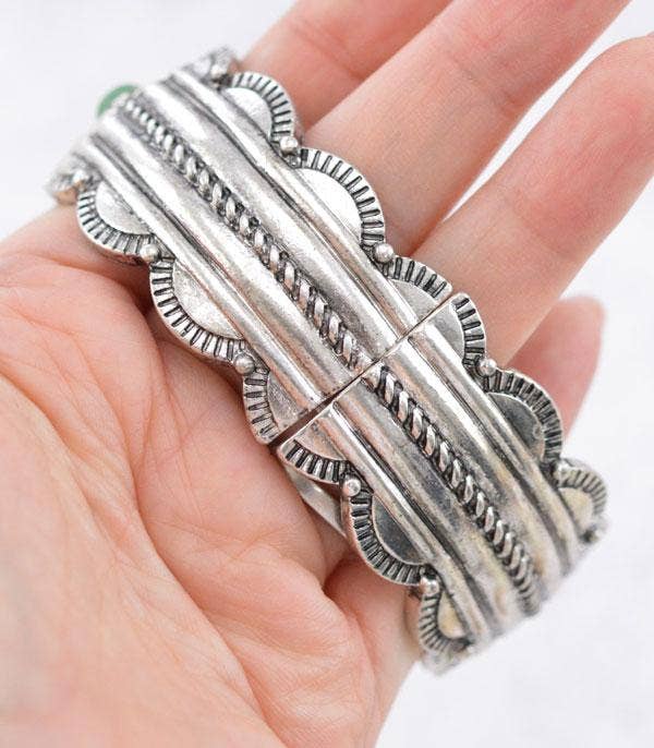 Semi Stone Bracelet: Multi