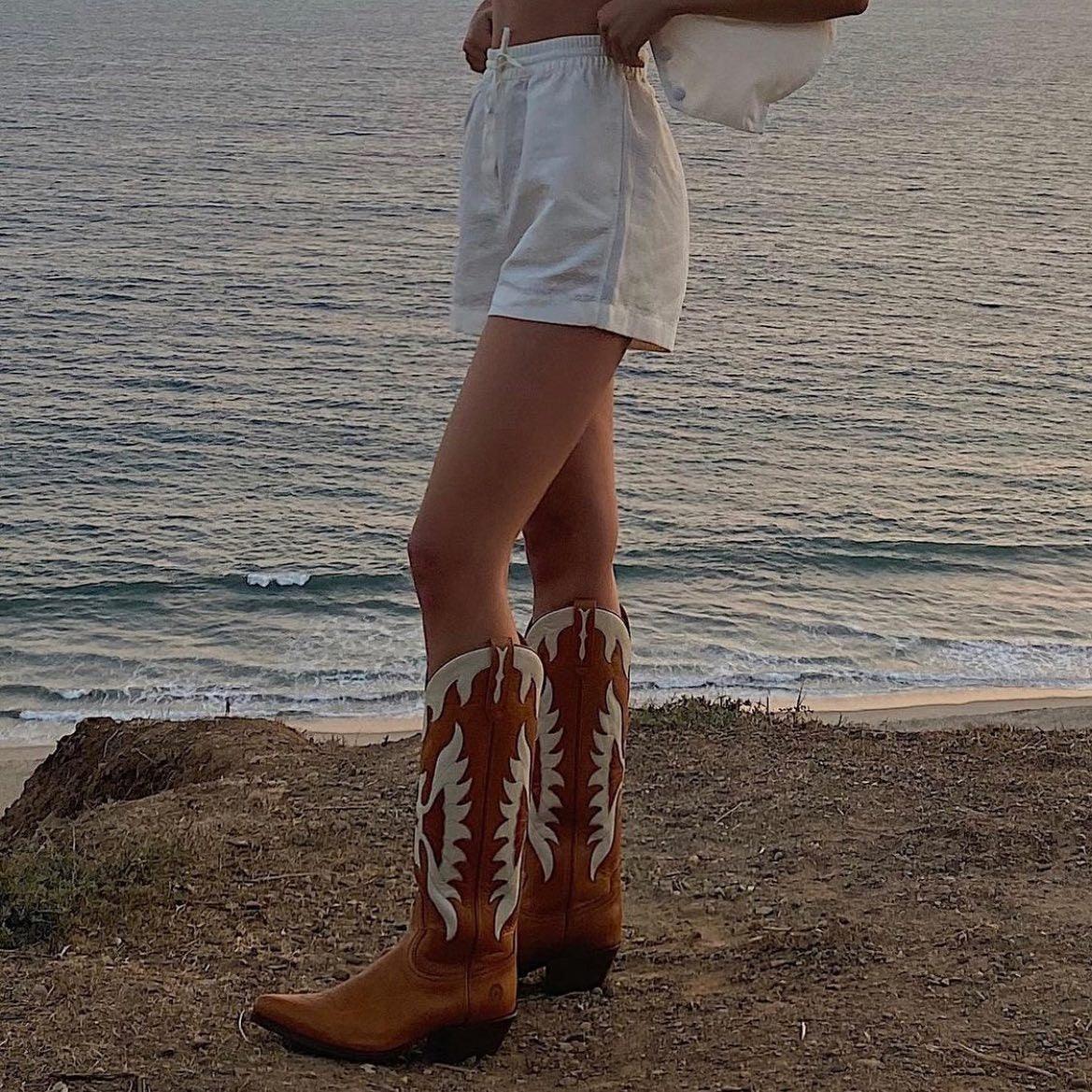 Rising Phoenix Cowgirl Boots - Stylish Cowboy Boots for Trendy Women