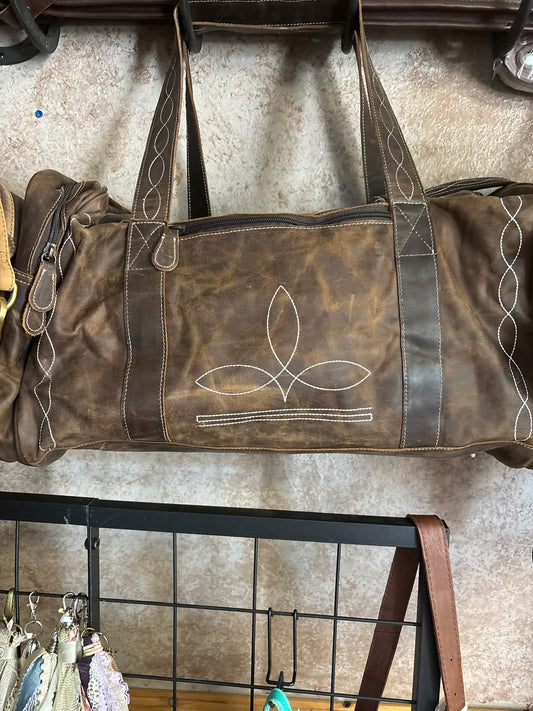 Boot Stitch Duffle Bag