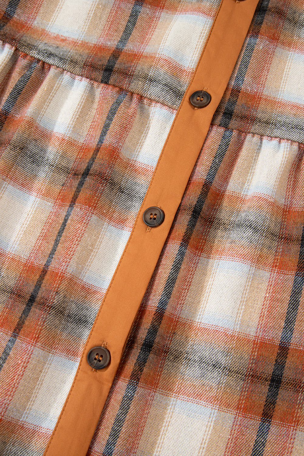 Leila Ruffle Hem Tunic Shirt