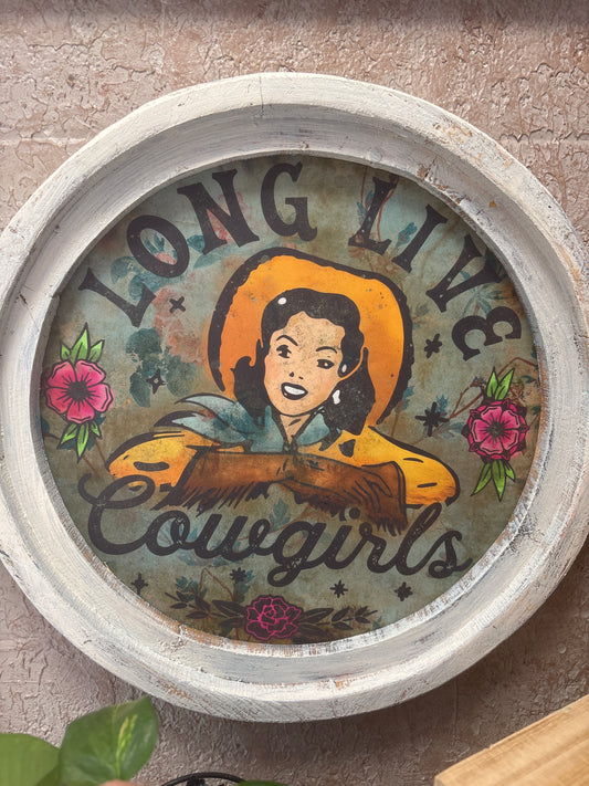Long Live the Cowgirls (round)