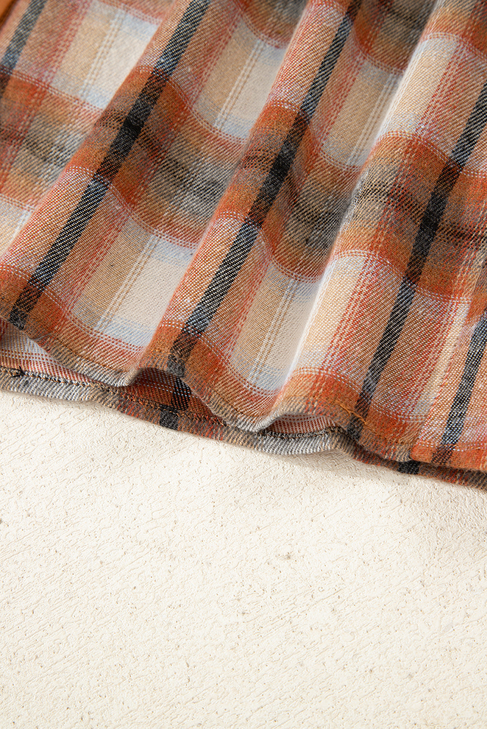 Leila Ruffle Hem Tunic Shirt