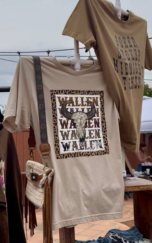 Wallen skull tan