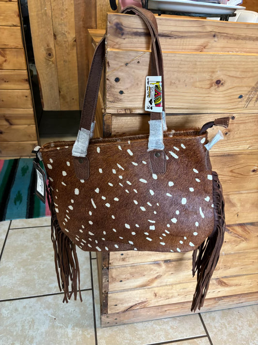 The Buck Tote With Fringe