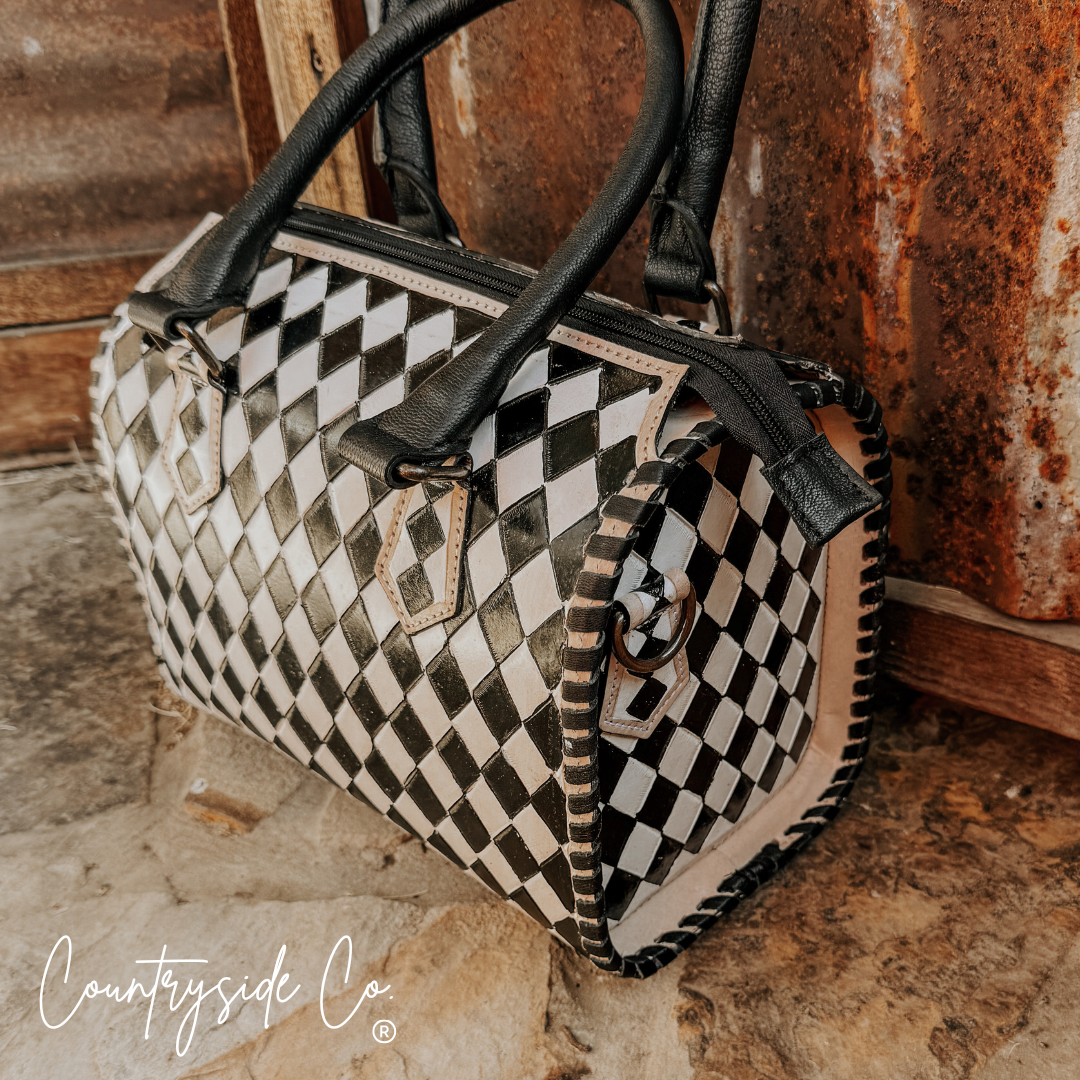 Bailey Checkered Speedy Bag