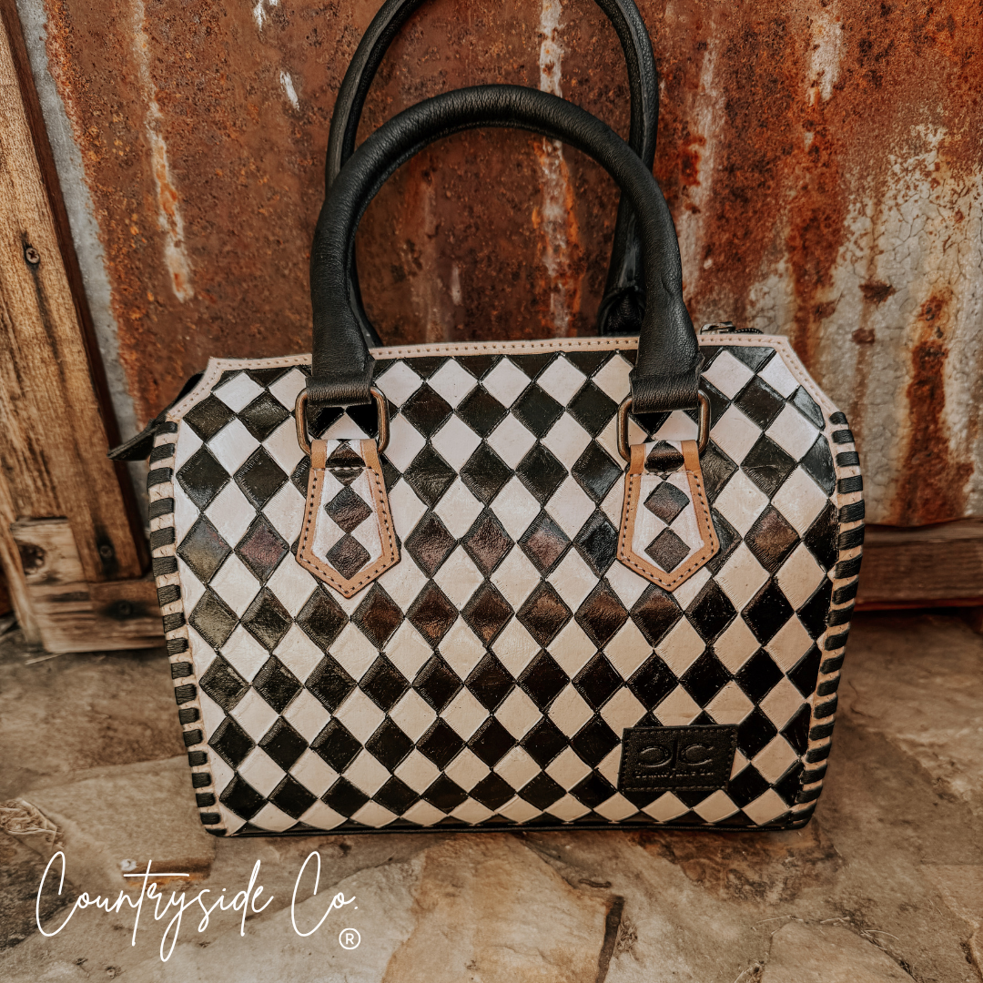 Bailey Checkered Speedy Bag