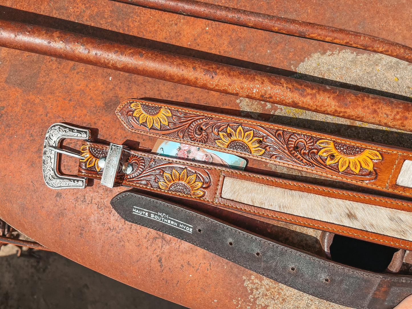 The Sunflower Belt a Haute Southern Hyde by Beth Marie Exclusive