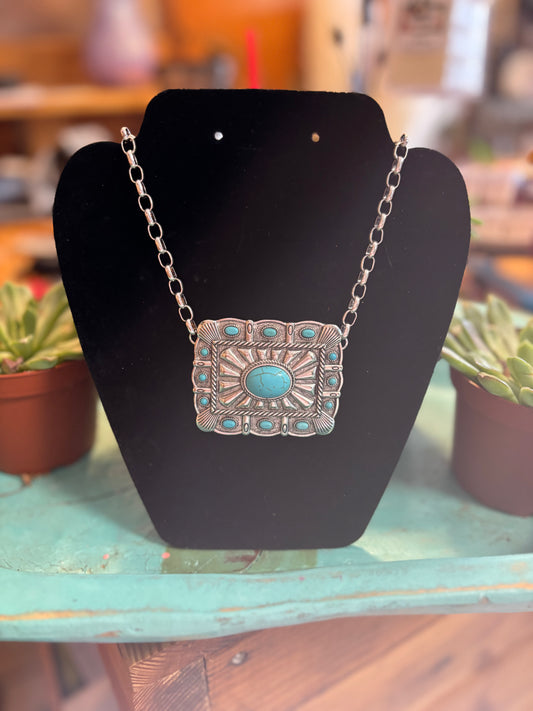 Buckle Bunny Necklace