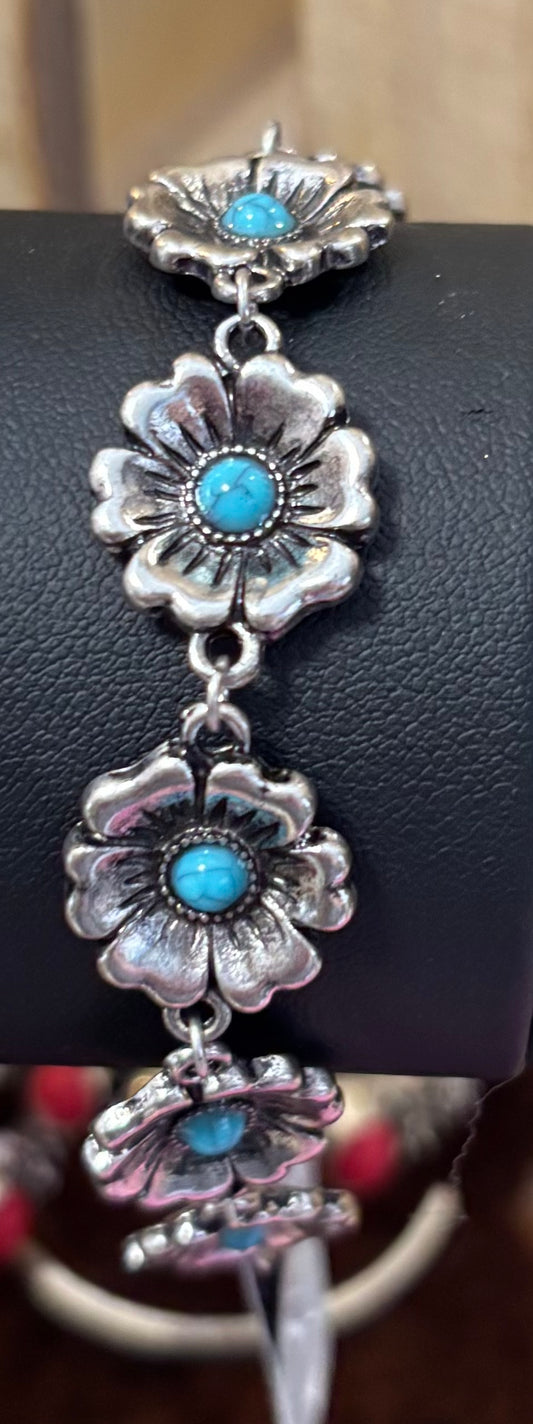 Flower bracelet