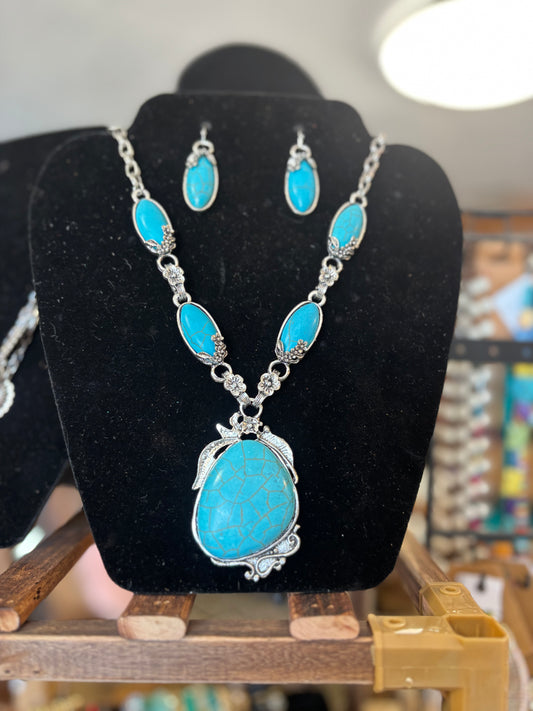 Turquoise set