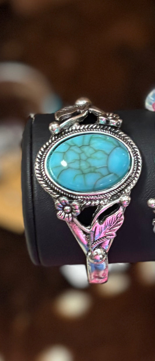 Turquoise Oval