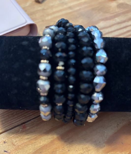 Black and Silver
