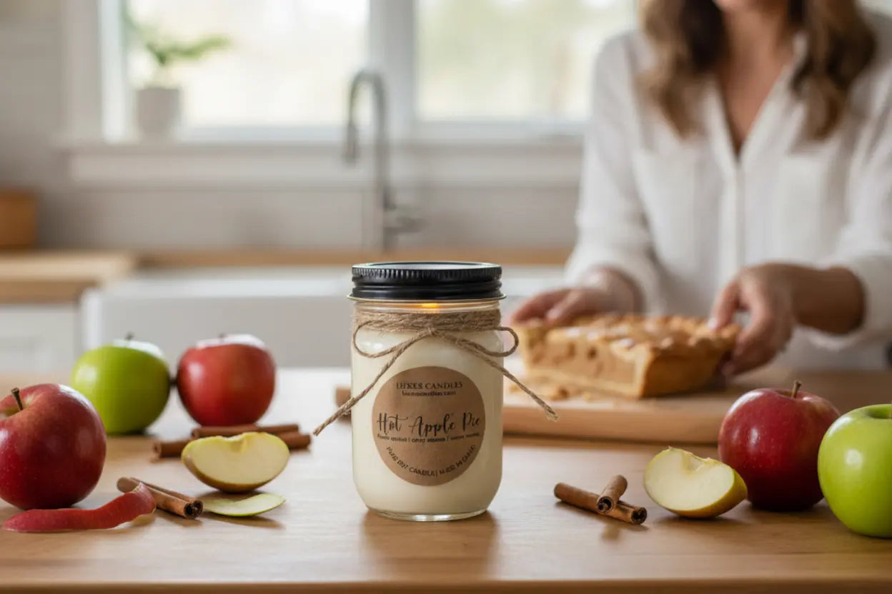 Hot Apple Pie | Organic Soy Candle