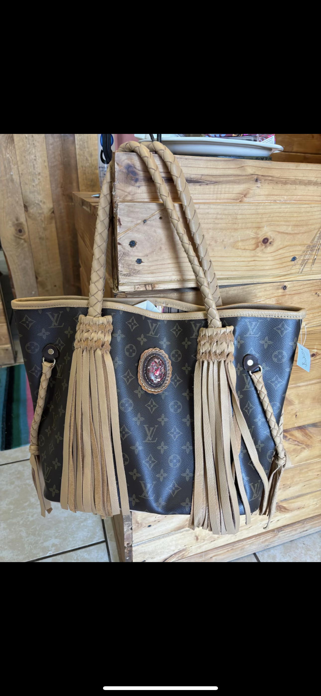 Colorful Stone Never-Full Tote