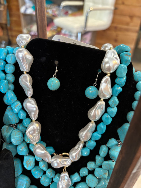 Pearl necklace large