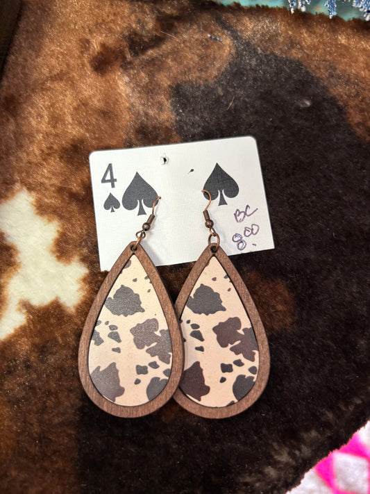 Cowhide wood