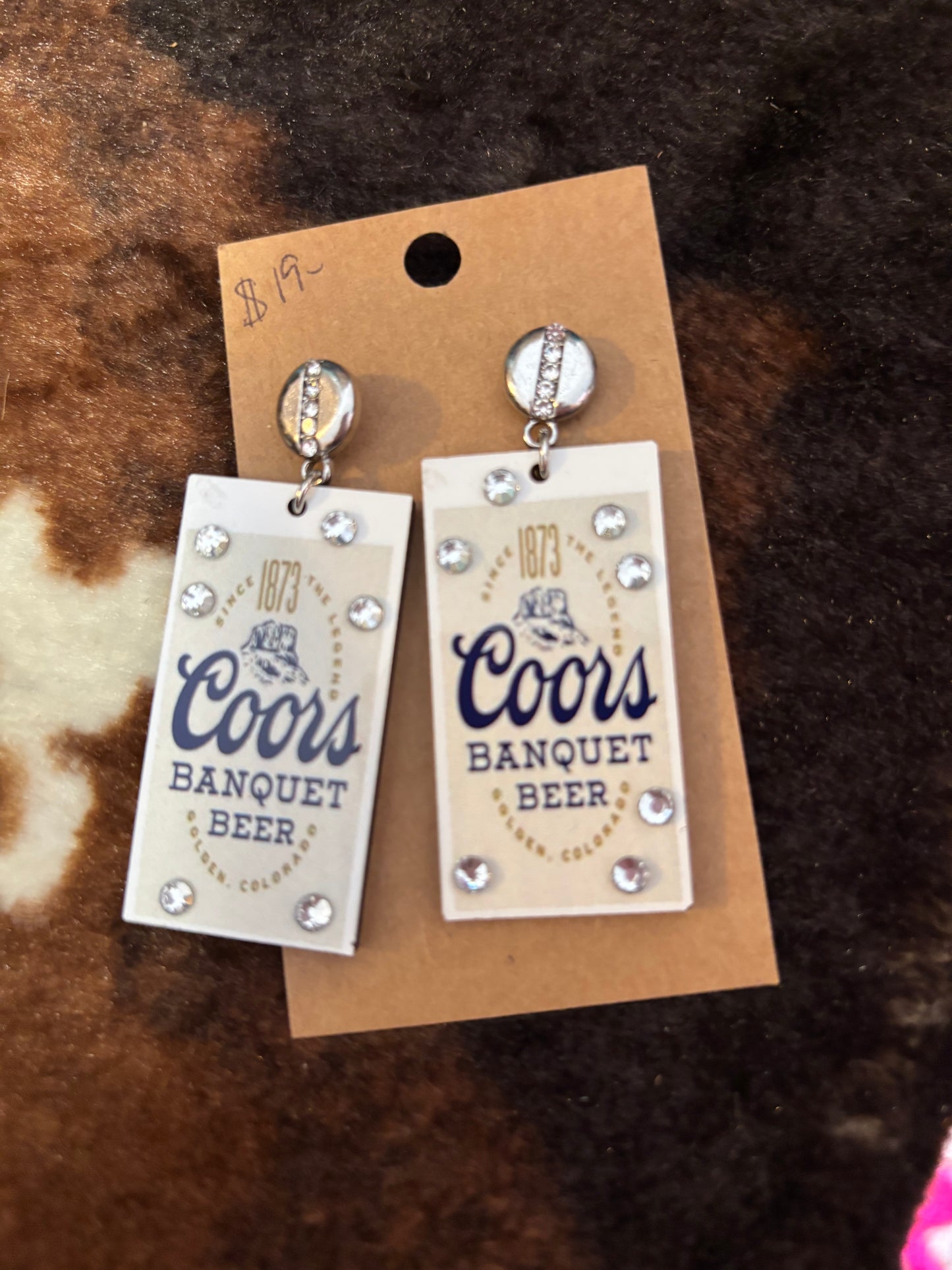 Coors Banquet clear stones