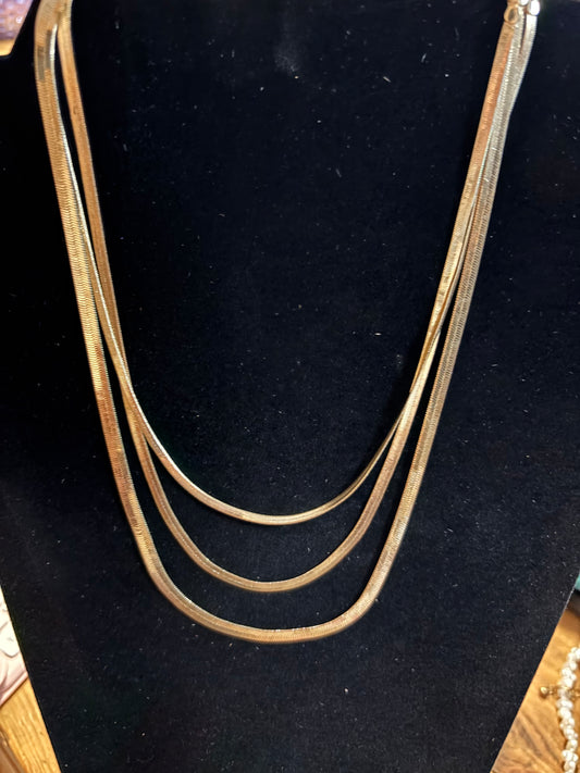 3 gold chains