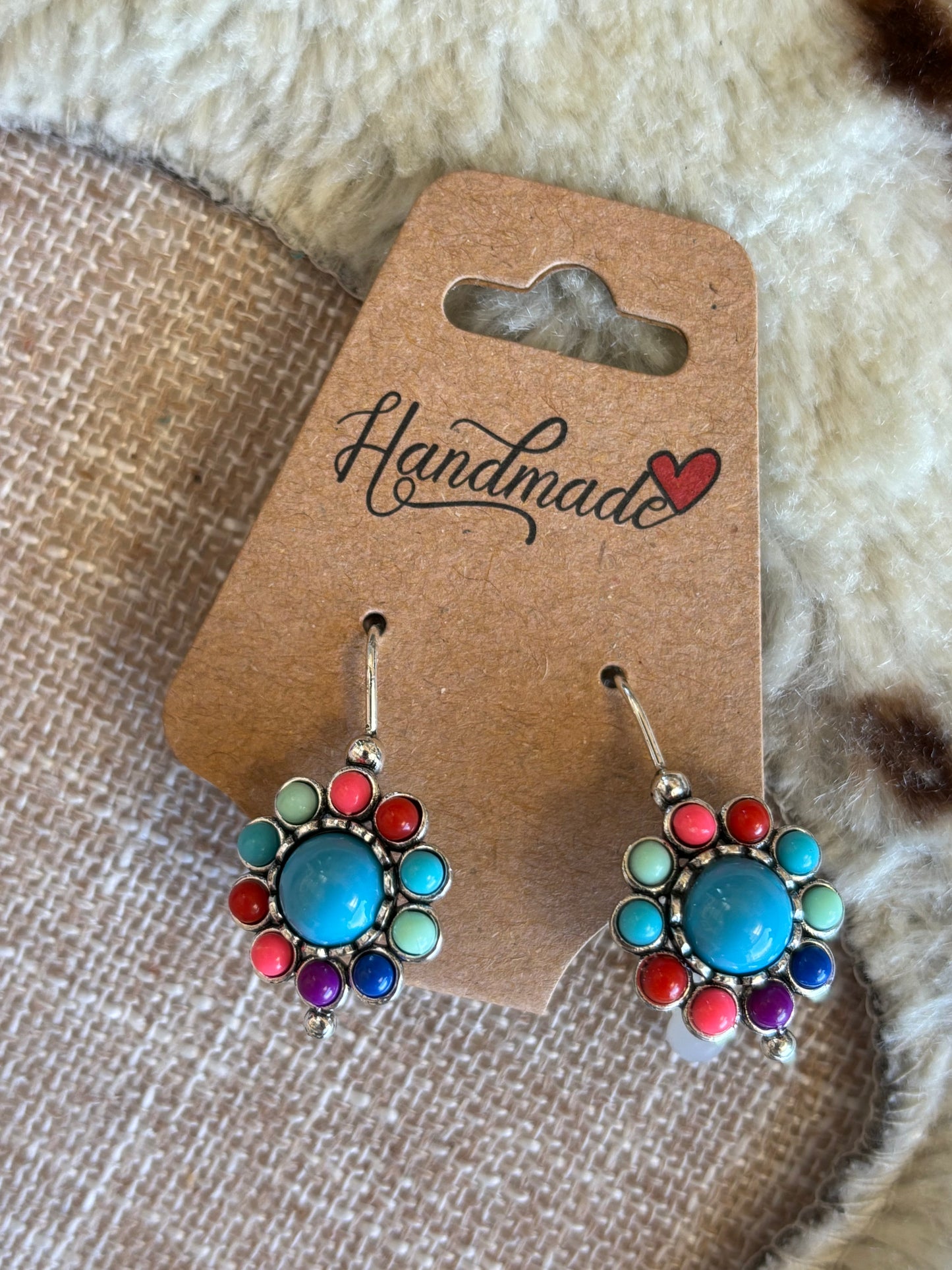 Colorful Stone Earrings