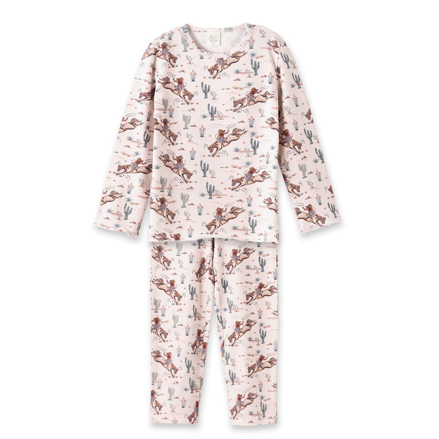 Prairie Princess Girl's Western Bamboo Pajama Set