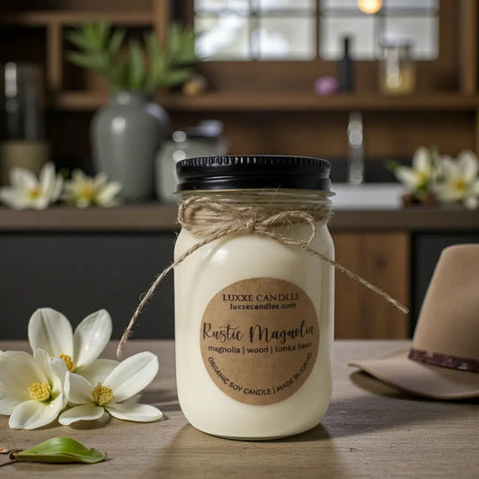 Rustic Magnolia | Organic Soy Candle