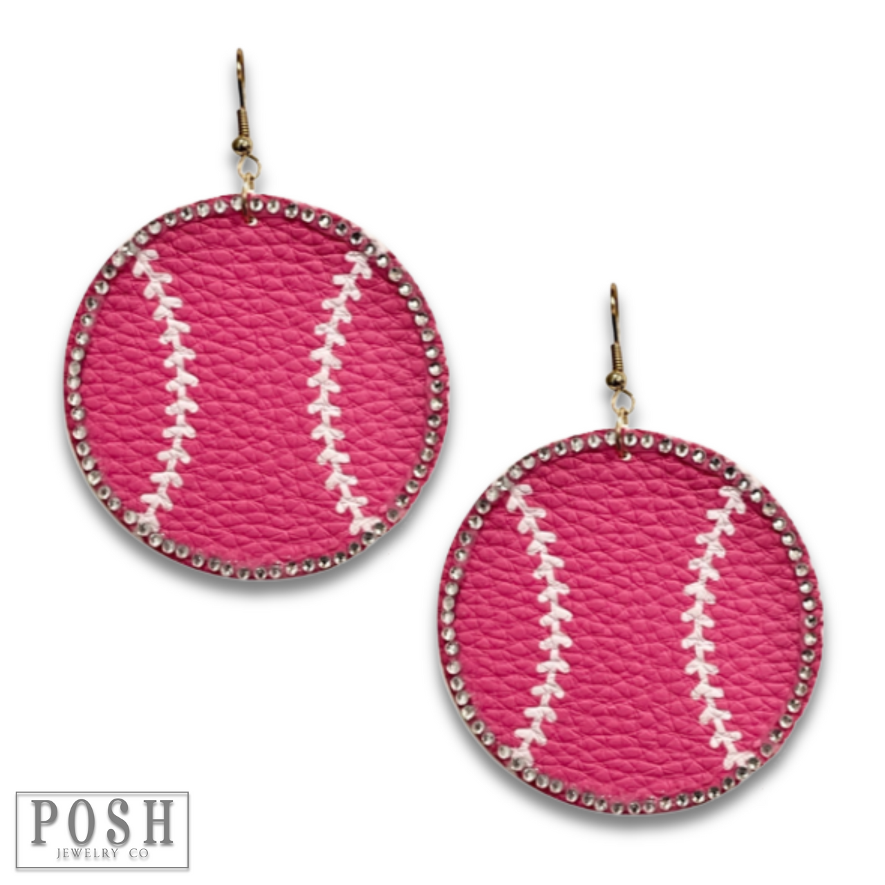 Game-day ball earring