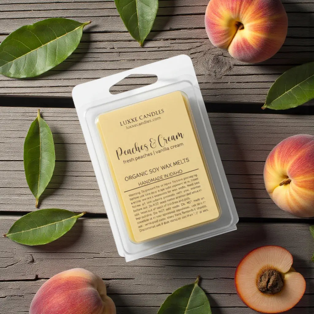 Peaches & Cream | Organic Soy Candle