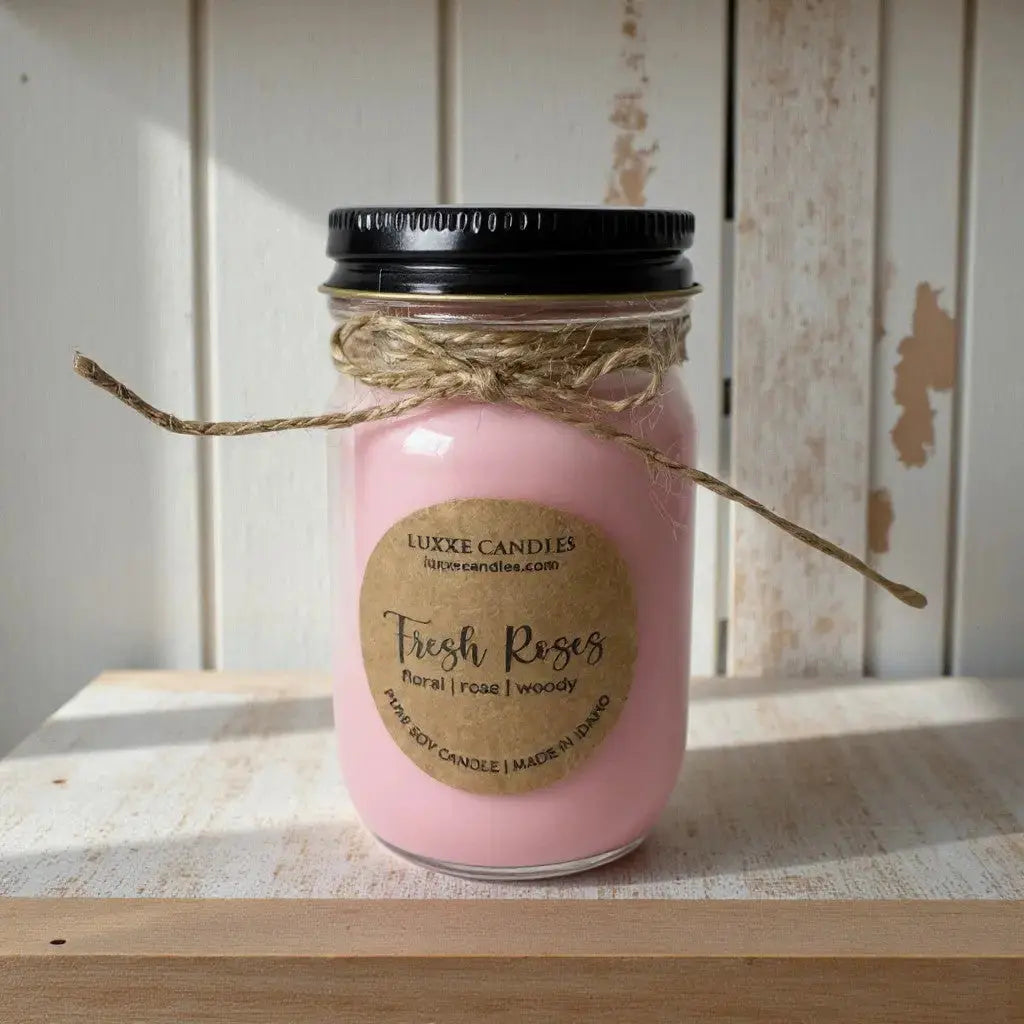 Fresh Rose Candle | Organic Soy Candle