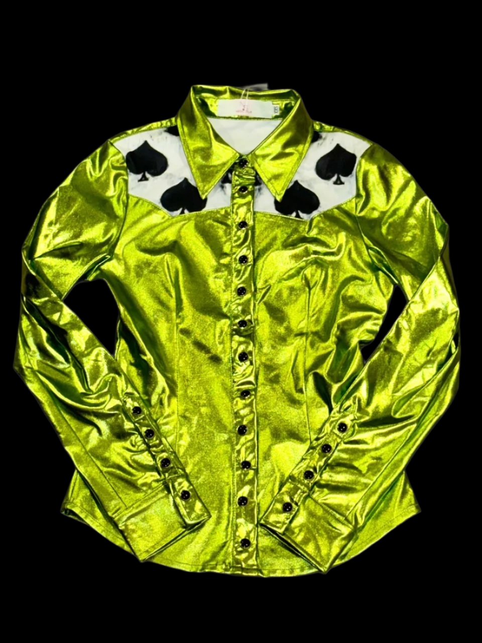 Smokin' Spades Western Pearl Snap Girls Rodeo Shirt