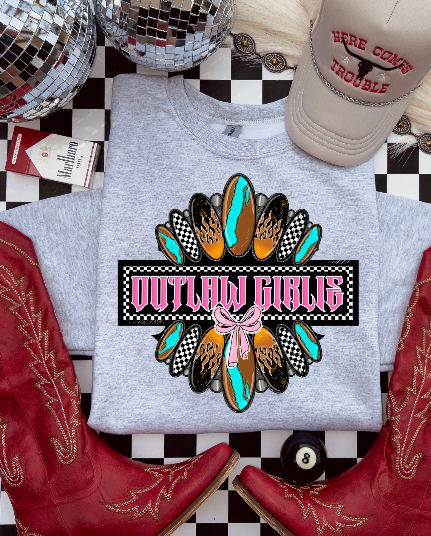 Outlaw Girlie Crewneck