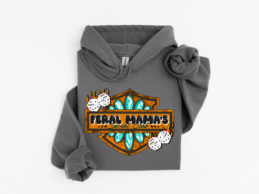 Feral Mama's Social Club Hoodie
