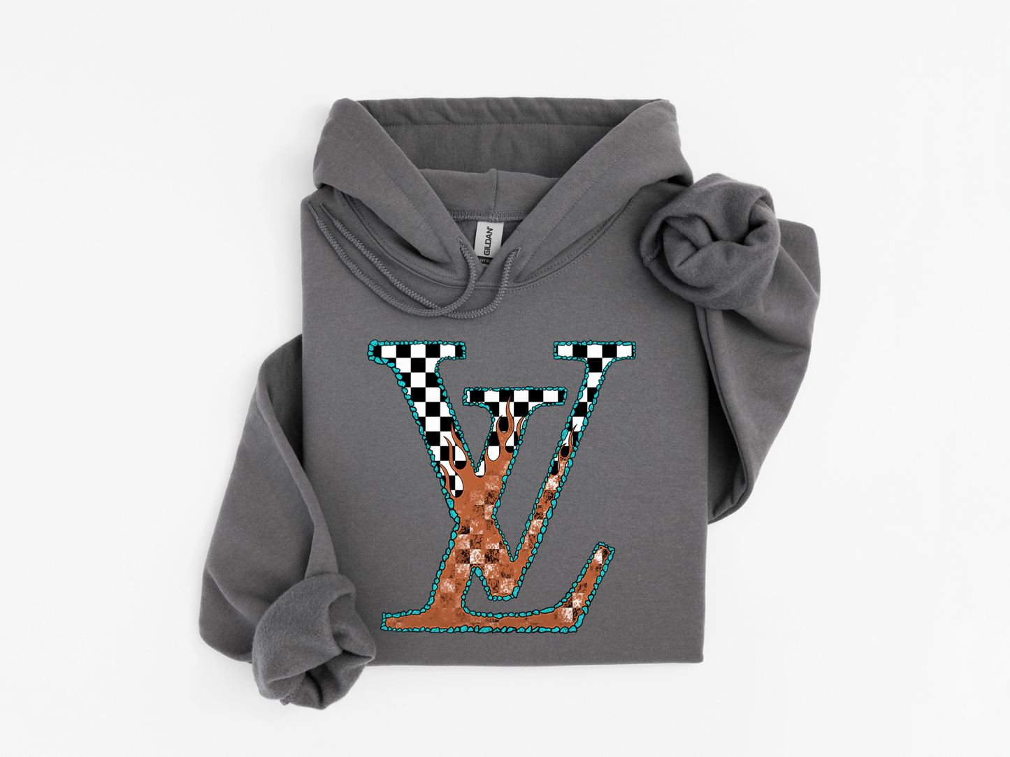 LV Checkered Hoodie