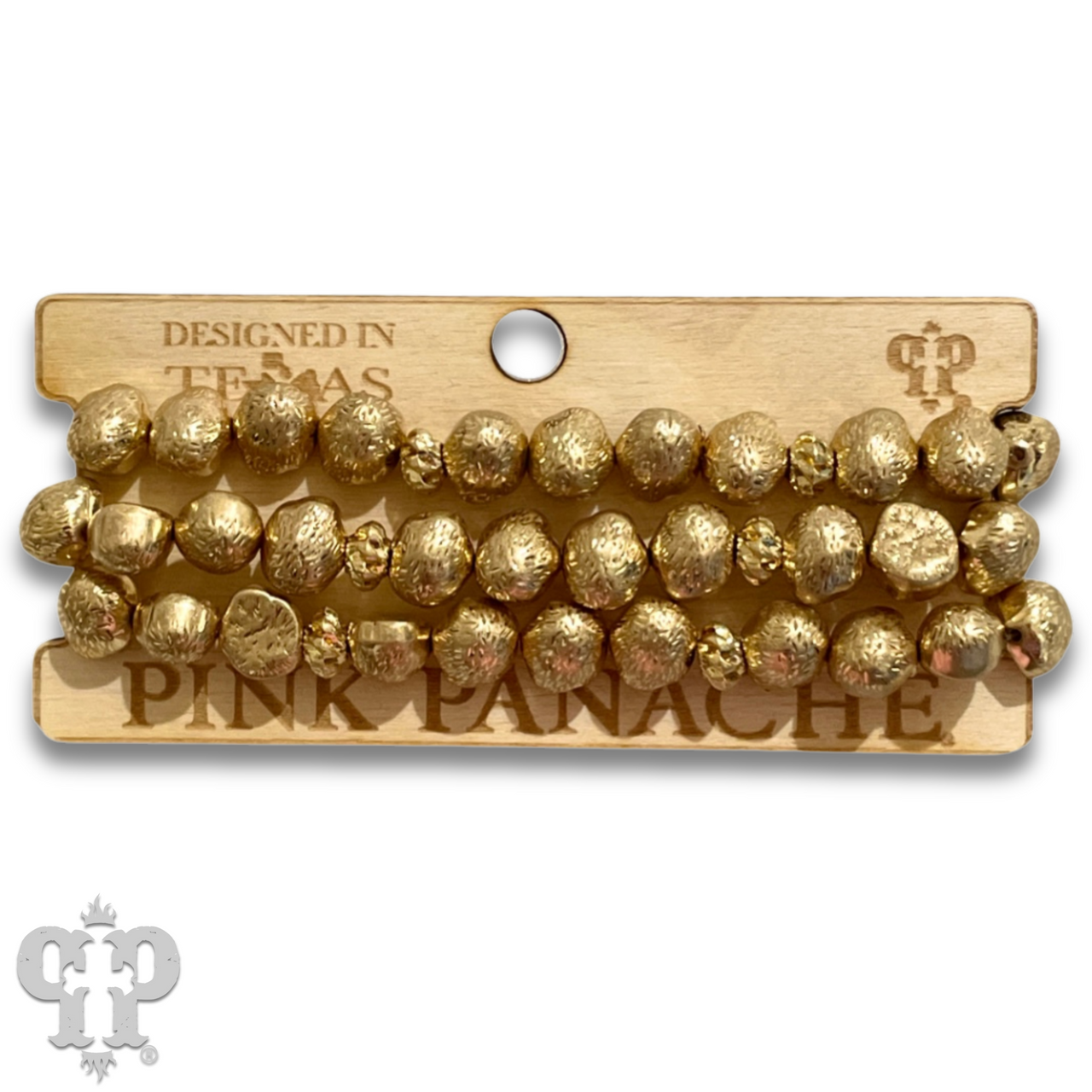 Chunky nugget bead bracelet