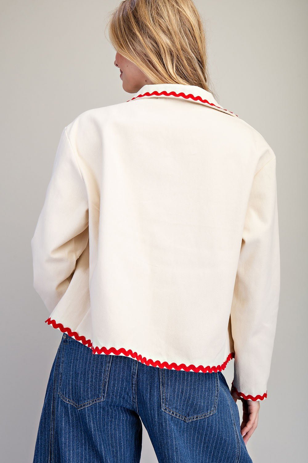 Boot Stitch Embroidered Jacket