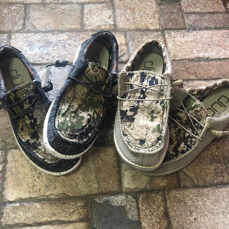 PREORDER Camo Hey Dudes