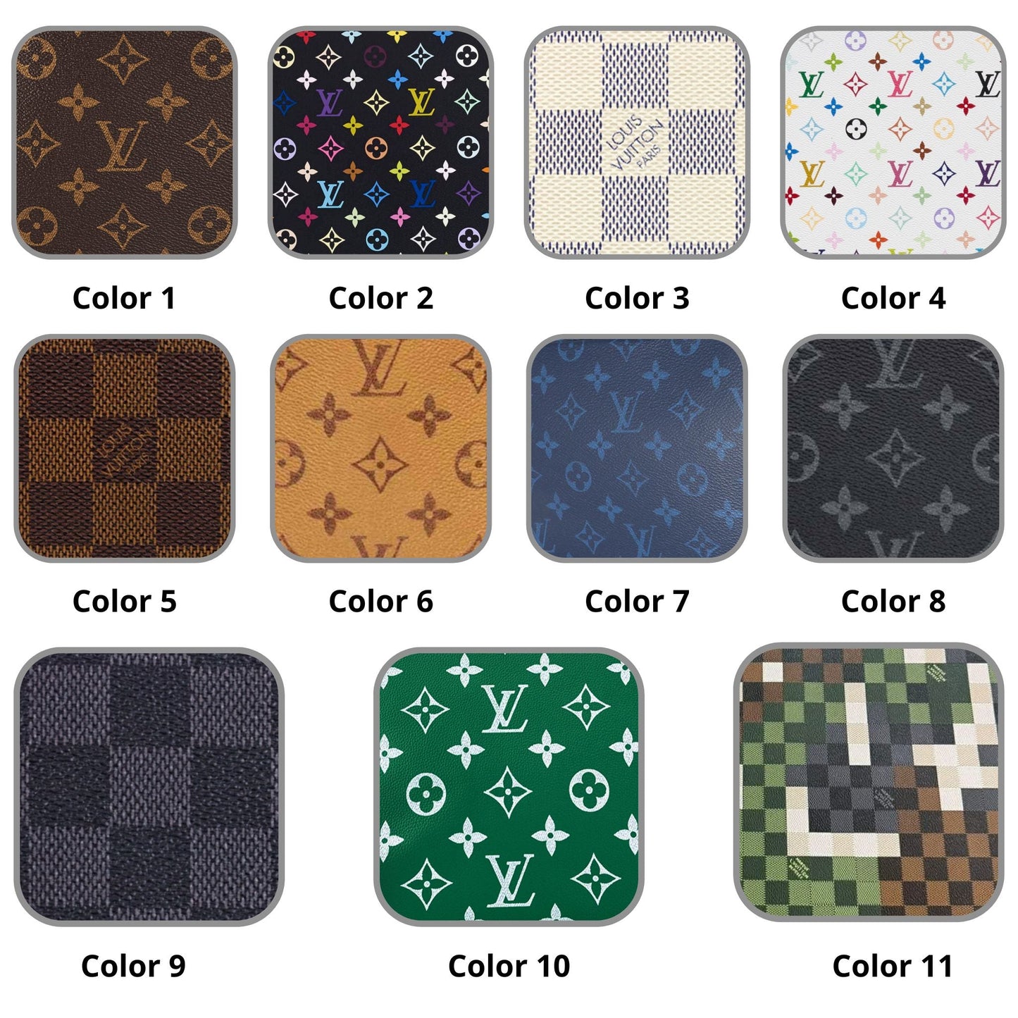 Recycled Louis Vuitton Wallet – Upcycled Luxury Card Holder 2