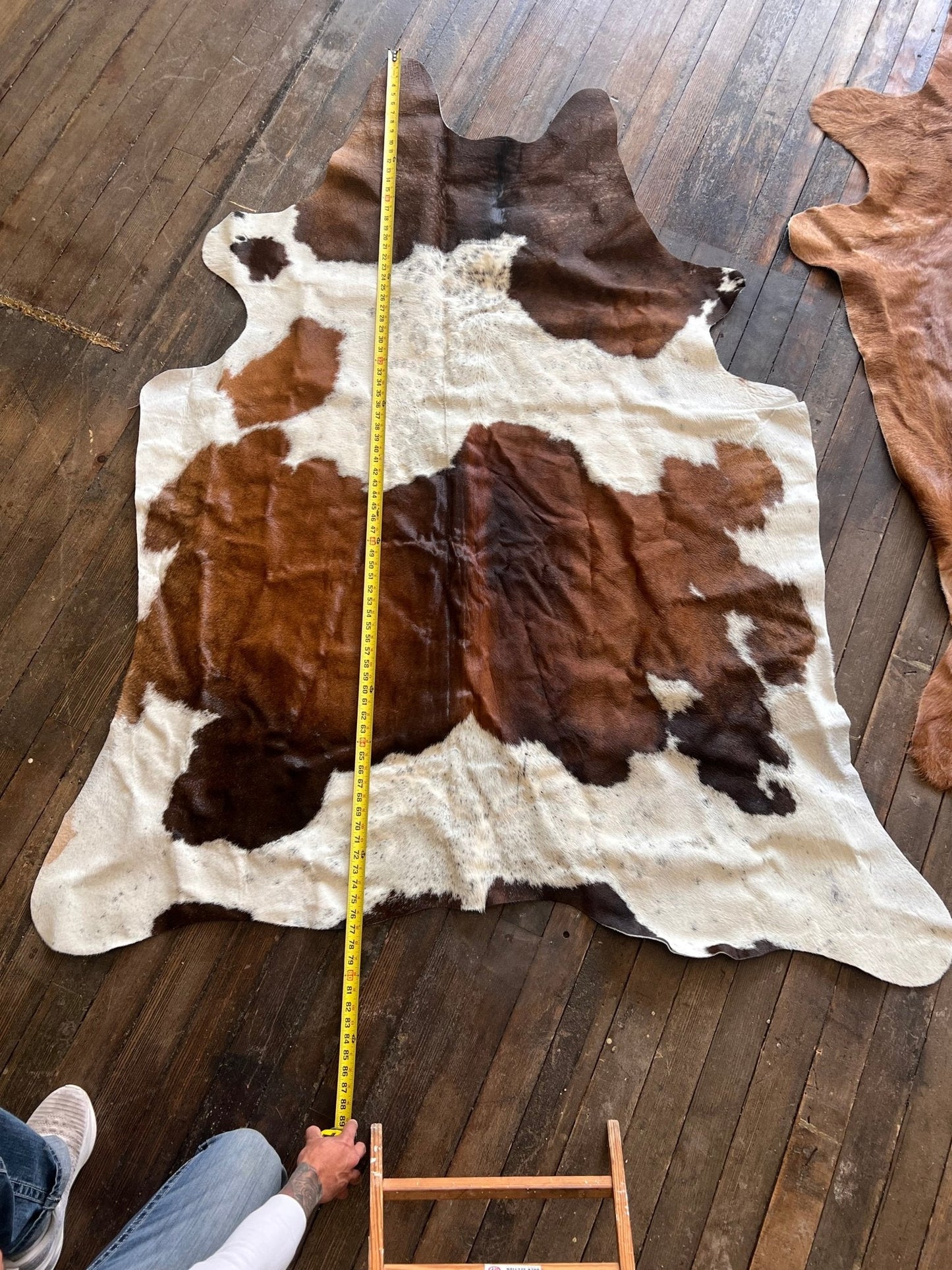 Cowhide Rug1 - 6.5 ft by 4.5 ft.