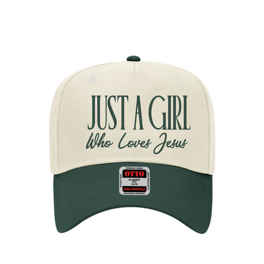 Just a Girl Who Loves Jesus Trucker Hat