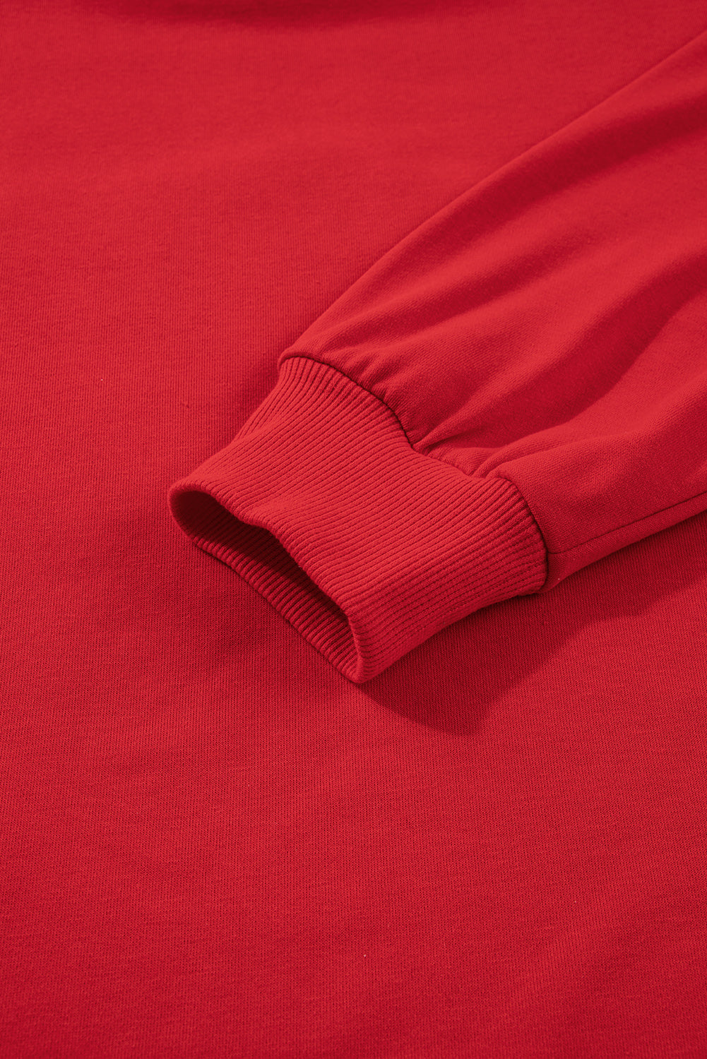 Fiery Red merry Holiday Christmas Graphic Sweatshirt